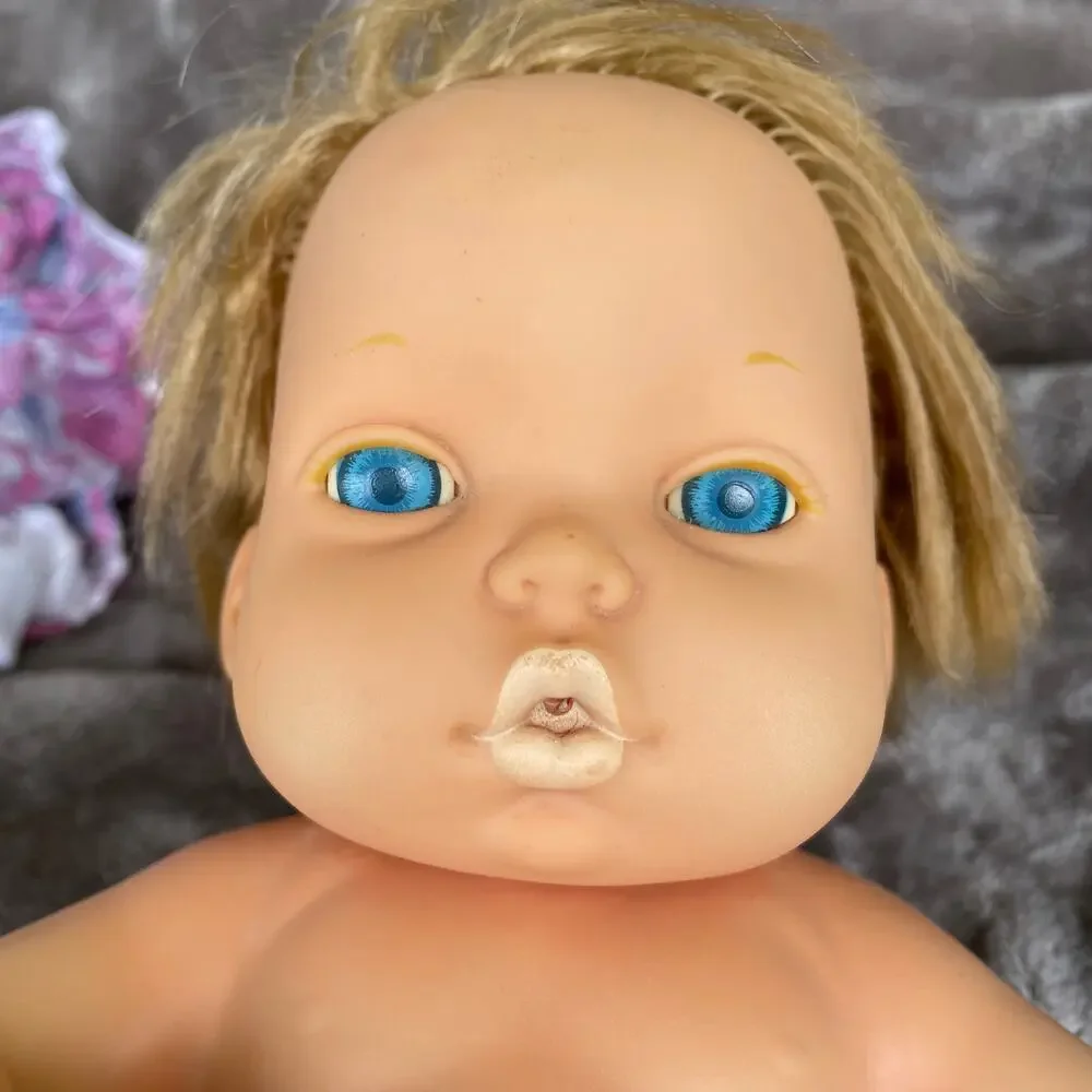 Vintage Baby Tender Love Doll 1972 Mattel Baby Doll Drink Wet Needs TLC READ